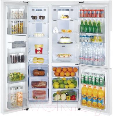 Холодильник с морозильником Daewoo FRS-T30H3PW