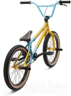Велосипед Format 3212 2016 (20.8, голубой/горчичный матовый)