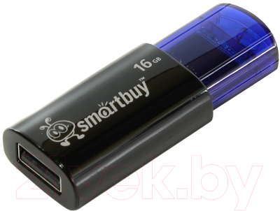 Usb flash накопитель SmartBuy Click 16Gb (SB16GBCL-B)