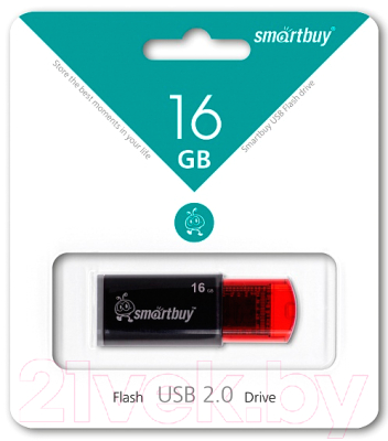Usb flash накопитель SmartBuy Click 16 Gb (SB16GBCl-K)