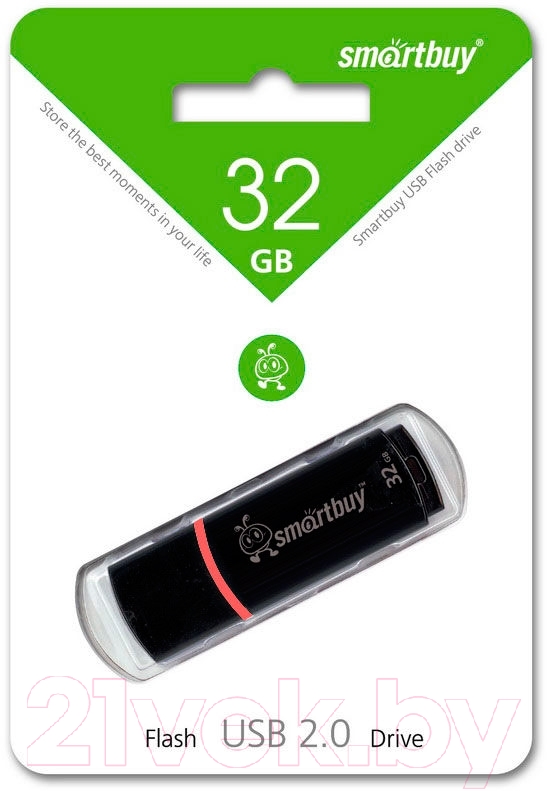 USB flash накопитель SmartBuy Crown 32Gb (SB32GBCRW-K) — фото 3