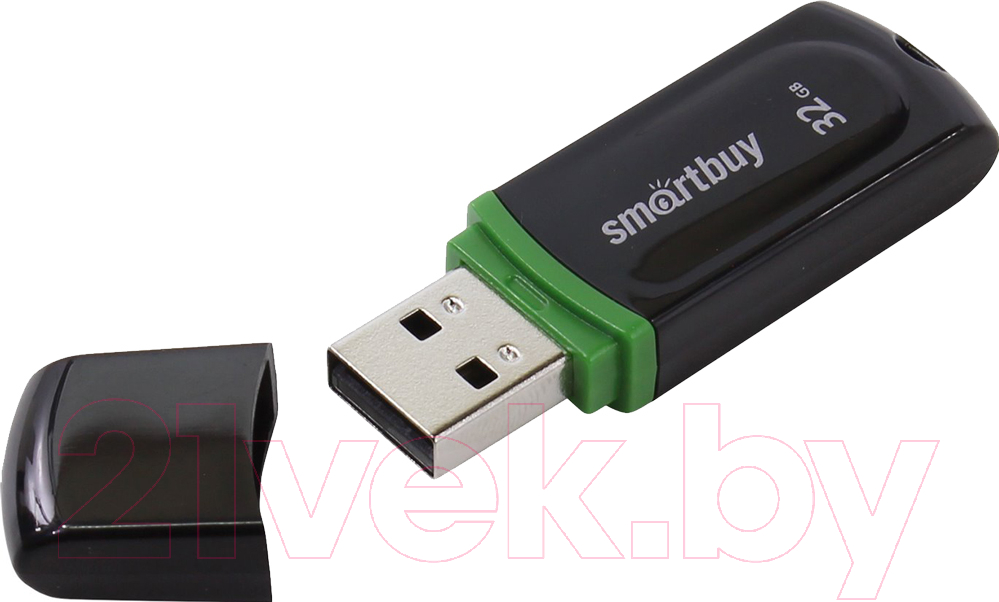 USB flash накопитель SmartBuy Paean 32Gb (SB32GBPN-K) — фото 2