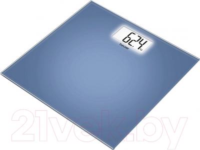 Напольные весы электронные Beurer GS 208 (синий)