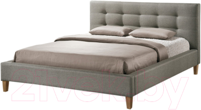 Двуспальная кровать Signal Texas 160x200 (серый)