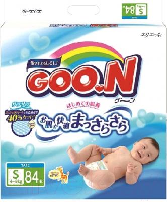 Подгузники детские Goo.N S 4-8кг (84шт)
