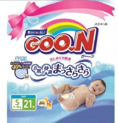 Подгузники детские Goo.N Minipack S (21шт)