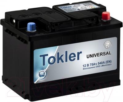 Автомобильный аккумулятор Tokler Universal 75 R (75 А/ч)