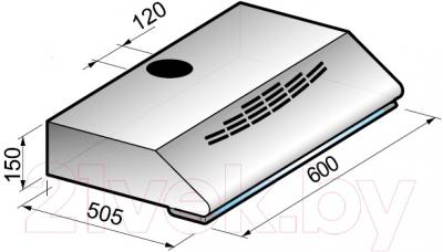 Вытяжка плоская Korting KHT6230W - Инструкция