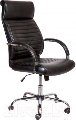 Кресло офисное Седия Alexander Chrome Eco (черный бриллиант)