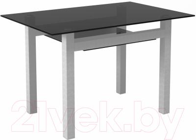 Обеденный стол Artglass Tornado 120 (серый)