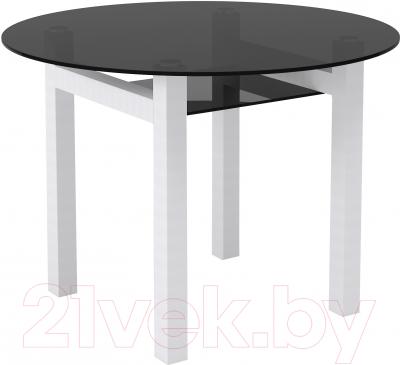 Обеденный стол Artglass Ringo Cleo (серый/белый)