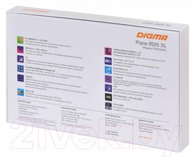 Планшет Digma Plane 9505 (графитовый)