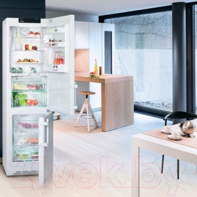 Холодильник с морозильником Liebherr CBN 4815 Comfort