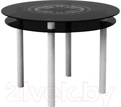 Обеденный стол Artglass Ringo Tale Круг (серый)