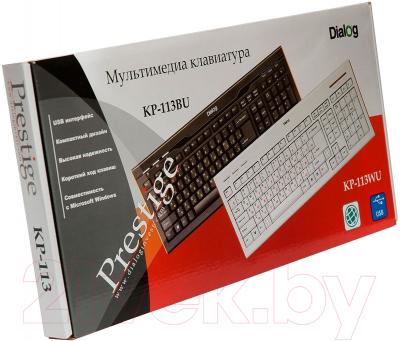 Клавиатура Dialog KP-113BU (черный)