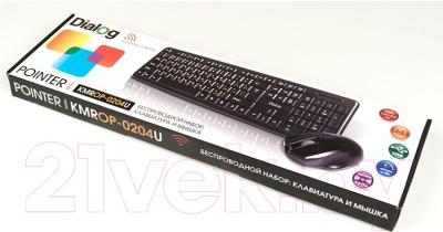 Клавиатура+мышь Dialog Pointer KMROP-0204U (черный)