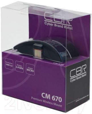 Мышь CBR CM-670 (черный)