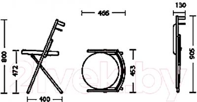 Стул Nowy Styl Piccolo Chrome (V-18)