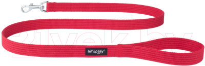 Поводок Ami Play Cotton AMI048 (S, красный)
