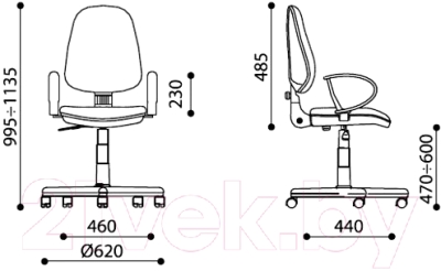 Кресло офисное Nowy Styl Comfort GTP Q (ZT-02)