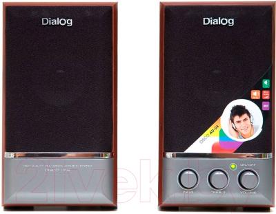 Мультимедиа акустика Dialog Disco AD-04 (вишня)