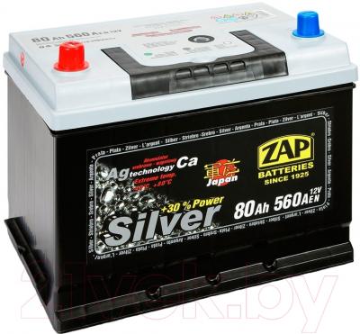 Автомобильный аккумулятор ZAP Silver Japan 580 72 L (80 А/ч)