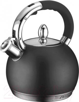 Чайник со свистком Peterhof PH-15615 (черный)