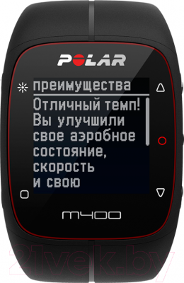 Фитнес-браслет Polar M400 HR (черный)