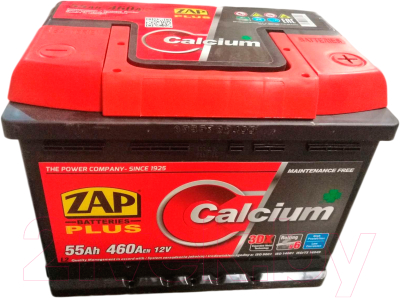 Автомобильный аккумулятор ZAP Plus 555 59 R (55 А/ч)