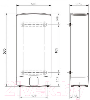 Накопительный водонагреватель Ariston ABS VLS EVO QH 30 (3700439)