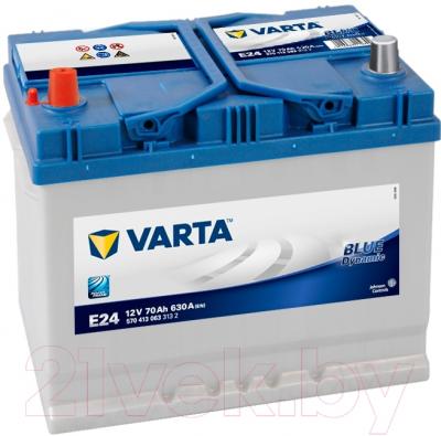 Автомобильный аккумулятор Varta Blue Dynamic E24 570 413 063 (70 А/ч)