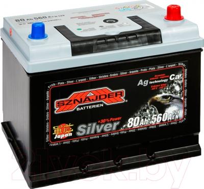 Автомобильный аккумулятор Sznajder Silver 580 70 (80 А/ч)