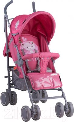 Детская прогулочная коляска Lorelli Fiesta Pink Kitten (10020731612A)