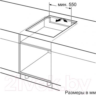 Индукционная варочная панель Bosch PIF651FB1E