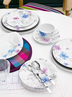 Набор столовой посуды Villeroy & Boch Mariefleur Gris Basic (18пр) - вид коллекции в интерьере 