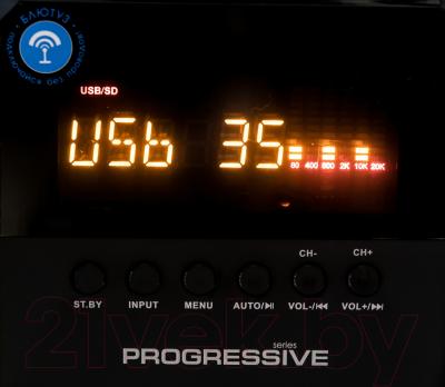 Мультимедиа акустика Dialog Progressive AP-222B (черный)