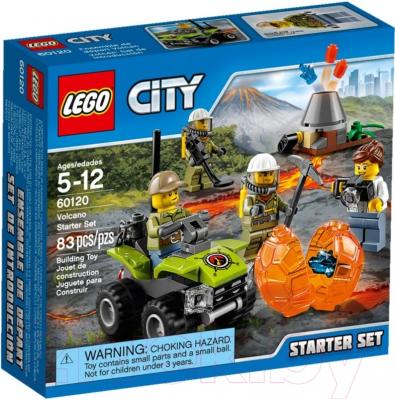 Конструктор Lego City Набор для начинающих: Исследователи вулканов (60120)