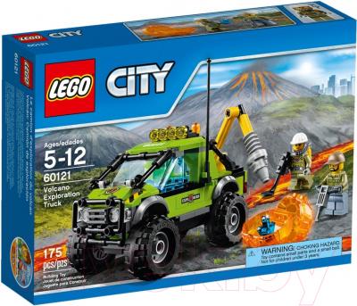 Конструктор Lego City Грузовик исследователей вулканов (60121)