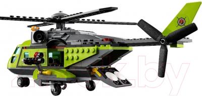 Конструктор Lego City Грузовой вертолет исследователей вулканов (60123)