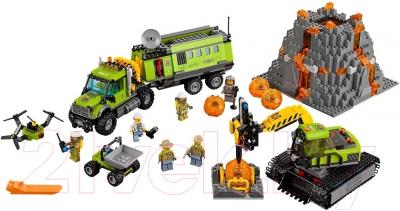 Конструктор Lego City База исследователей вулканов (60124)