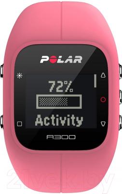 Фитнес-браслет Polar A300 HR (розовый)