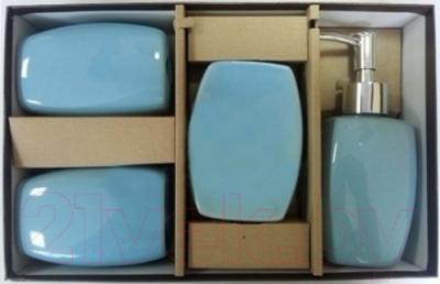 Набор аксессуаров для ванной Максресурс BH082-3 (голубой)