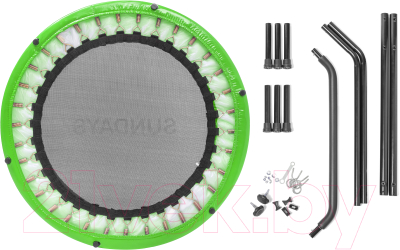 Батут Sundays D101 (с ручкой, зеленый)