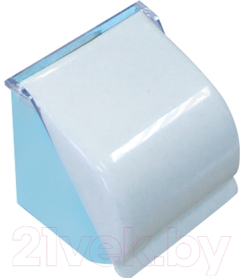 Держатель для туалетной бумаги Белпласт с216-2830 (голубой)