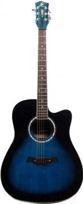 Акустическая гитара Swift Horse WG-415C/OBLS (синий)