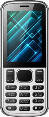 Мобильный телефон Vertex D510 (серебристый/черный)