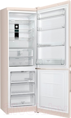 Холодильник с морозильником Hotpoint HF 8201 M O