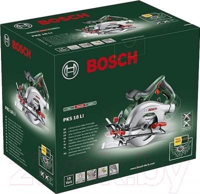 Дисковая пила Bosch PKS 18 Li (0.603.3B1.300)