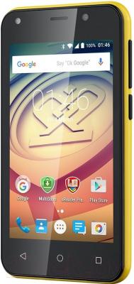 Смартфон Prestigio Wize L3 3403 Duo / PSP3403DUO (желтый)