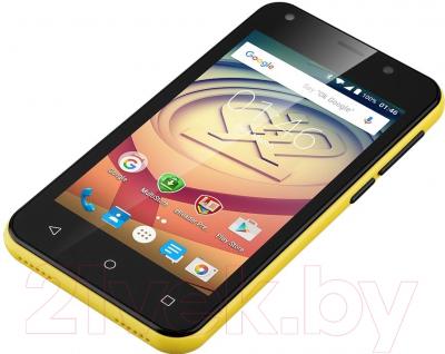 Смартфон Prestigio Wize L3 3403 Duo / PSP3403DUO (желтый)